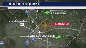 Earthquake rattles LA-area