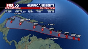 Hurricane Beryl forms in the Atlantic, forecast to intensify into major storm: NHC