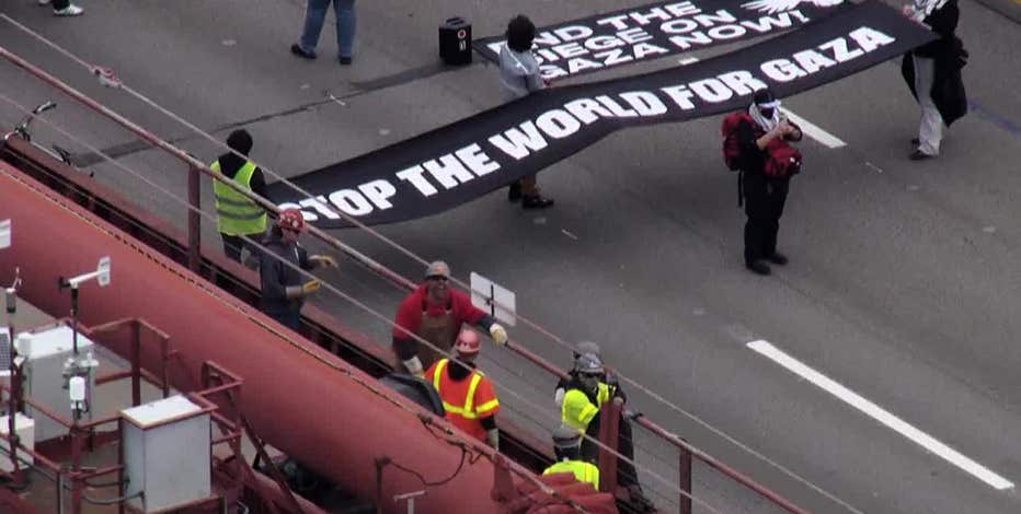 Arrest warrants filed against protestors who blocked Golden Gate Bridge in April