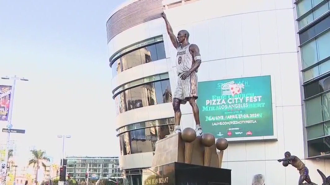 Spelling errors found on Kobe Bryant statue