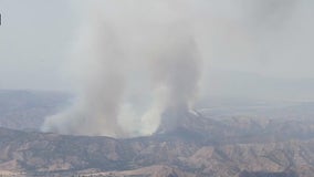 Apache Fire continues to burn in Ventura County