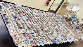 Adelanto man used fake bar codes to steal more than $15K in Hot Wheels, sports cards, police say