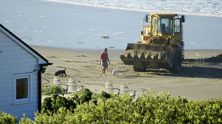 Billionaire accused of stealing sand from public California beach