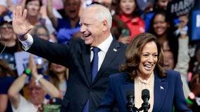 Harris introduces Walz as her new running mate during Philadelphia rally