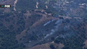 Crews control 8-acre brush fire in Montecito