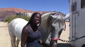 Local teen competes in grueling equestrian race on rescued horse