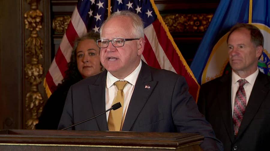 Gov. Walz accepts invite to VP debate set for Oct. 1