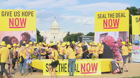 Netanyahu heads to Congress; Hostage families plead for ceasefire in front of US Capitol